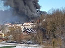 Großbrand in der Nordhäuser Altstadt (Foto: agl/nnz)